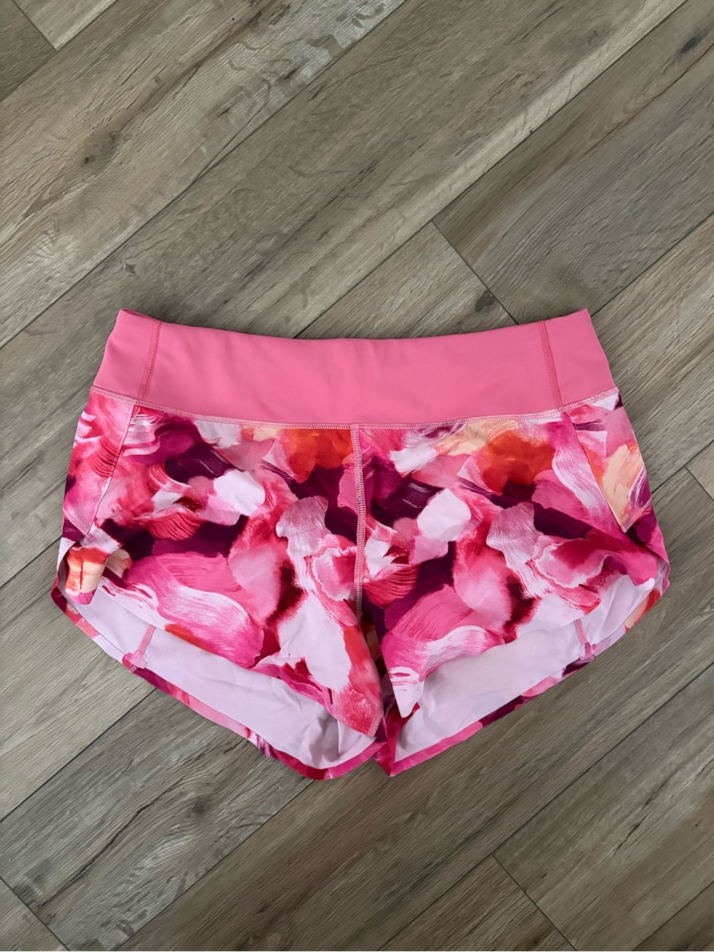 Athleta Printed Run With It Shorts